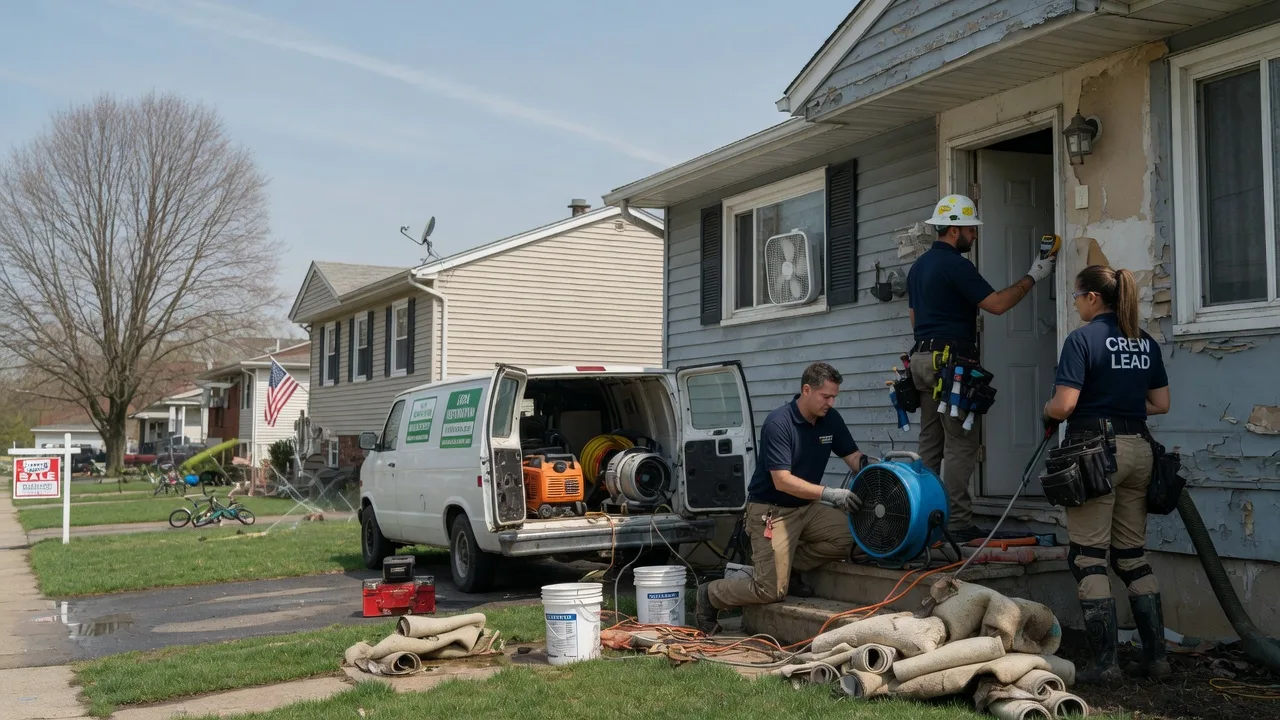 Flood Cleanup in Clarita, OK near me